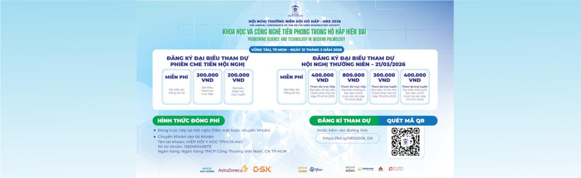 Hội nghị thường niên Hội Hô Hấp TP.HCM năm 2026