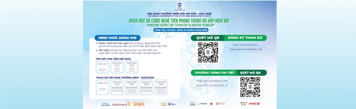 Hội nghị thường niên Hội Hô Hấp TP.HCM năm 2026